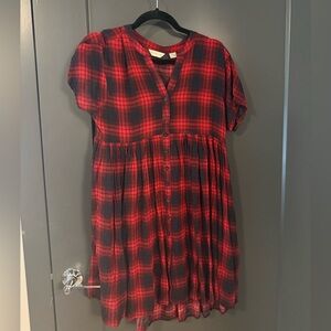 Tyhlo plaid dress (Anthropologie)